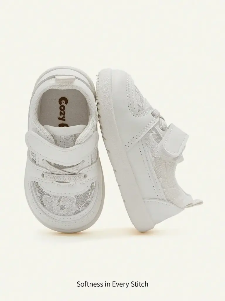 Tenis Encaje Blanco