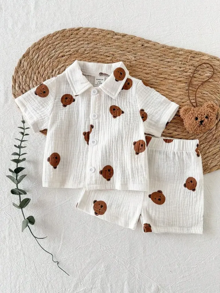Conjunto Ositos Beige