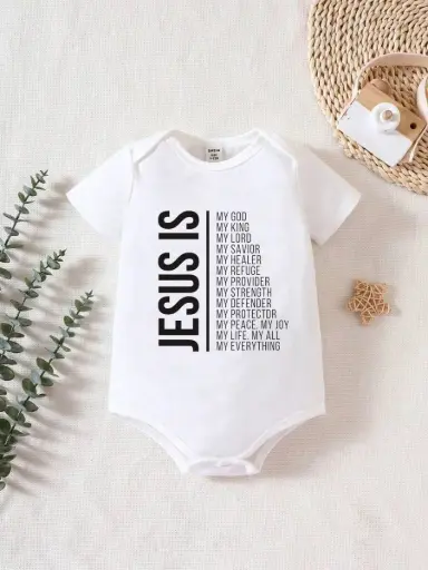 Body casual básico para bebé niño recién nacido, con estampado divertido de letras