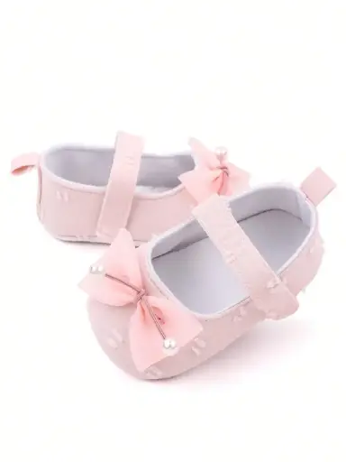 [sa25071030530762500] Zapatitos rosa con lazo