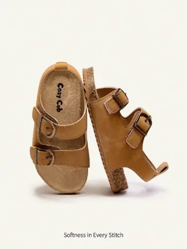 [sk2401254909797923] Sandalias con hebilla plana para niños